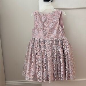 Pippa & Julie Elegant Pink Lace Dress